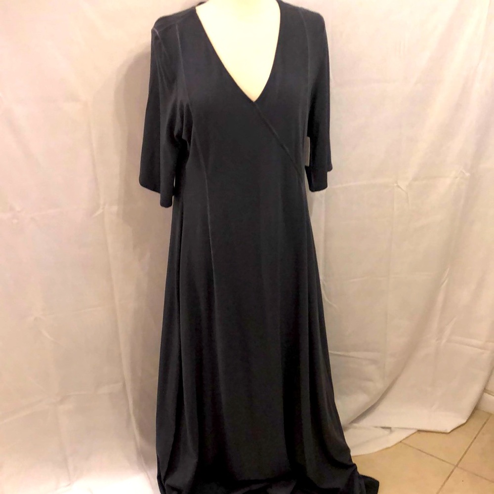 NWT Soft Surroundings Gatsby Dress in Grey